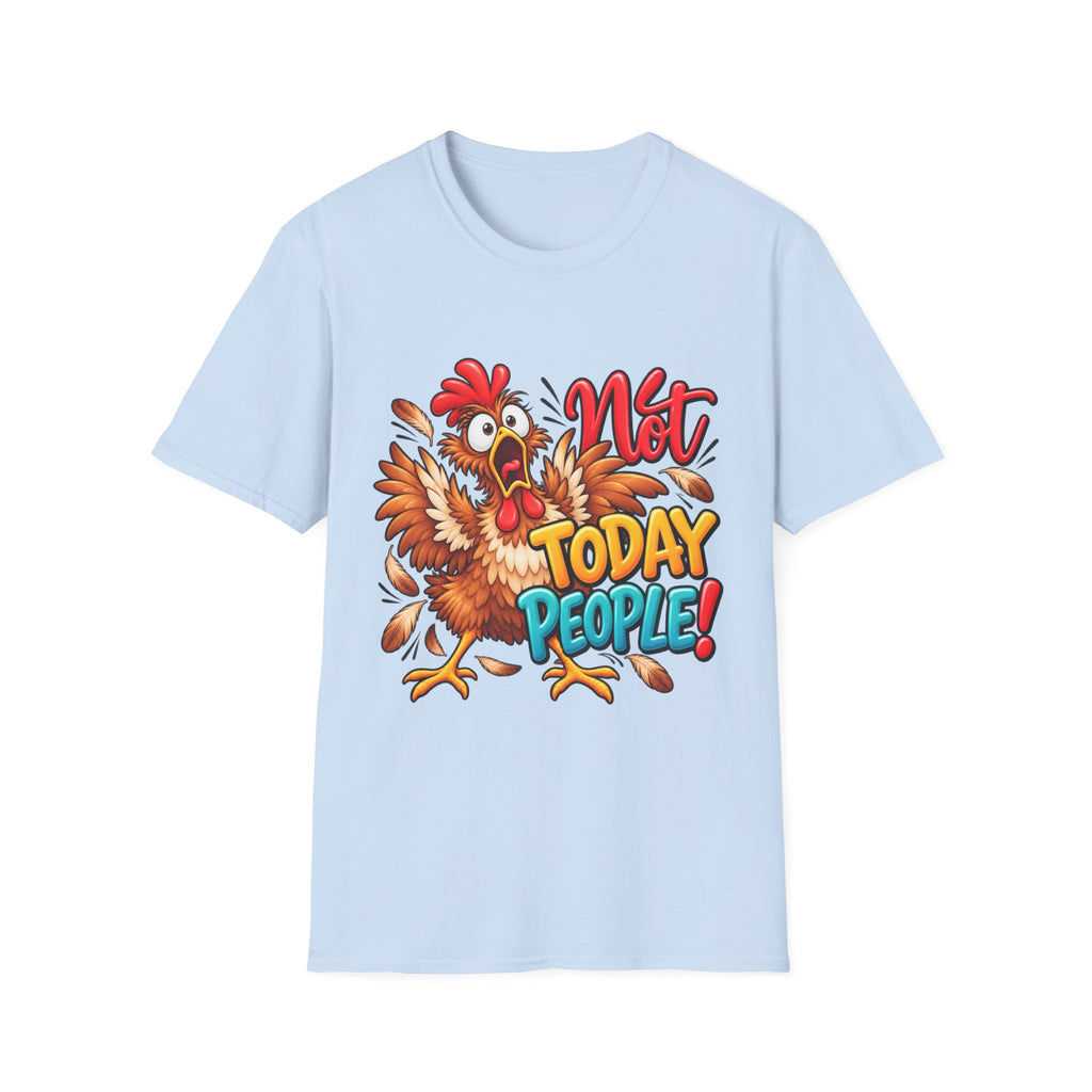 Not Today People Funny Turkey T-Shirt