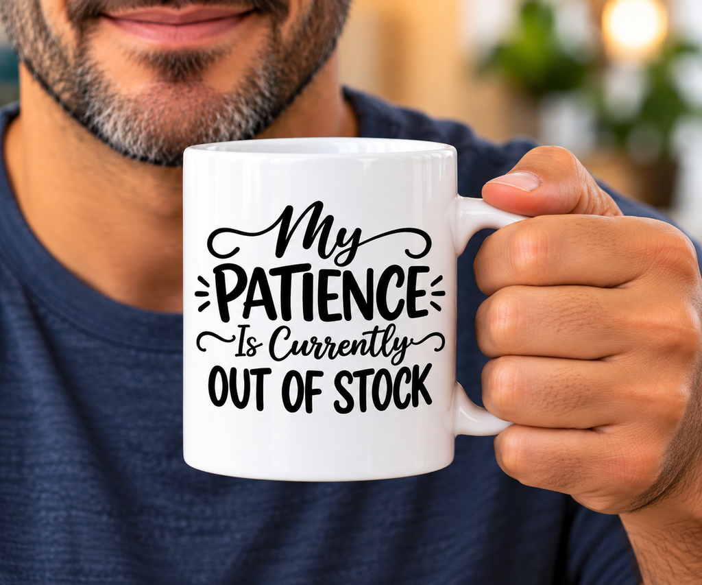 My Patience Is Currently Out of Stock Mug