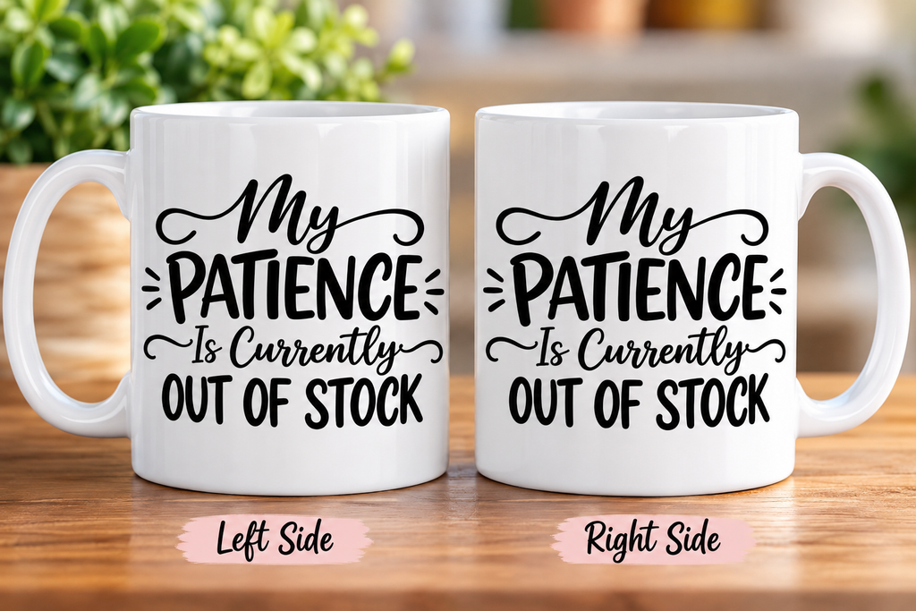 My Patience Is Currently Out of Stock Mug