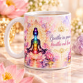 Breathe In Peace Breathe Out Love Meditation Mug