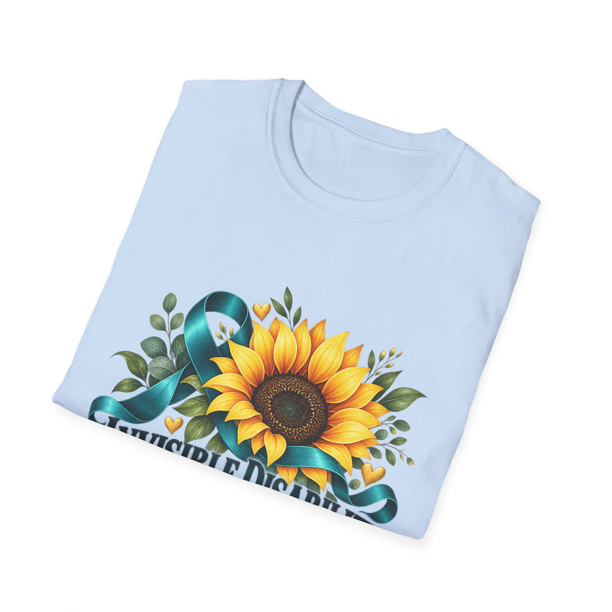 Invisible Disability Awareness Sunflower T-Shirt