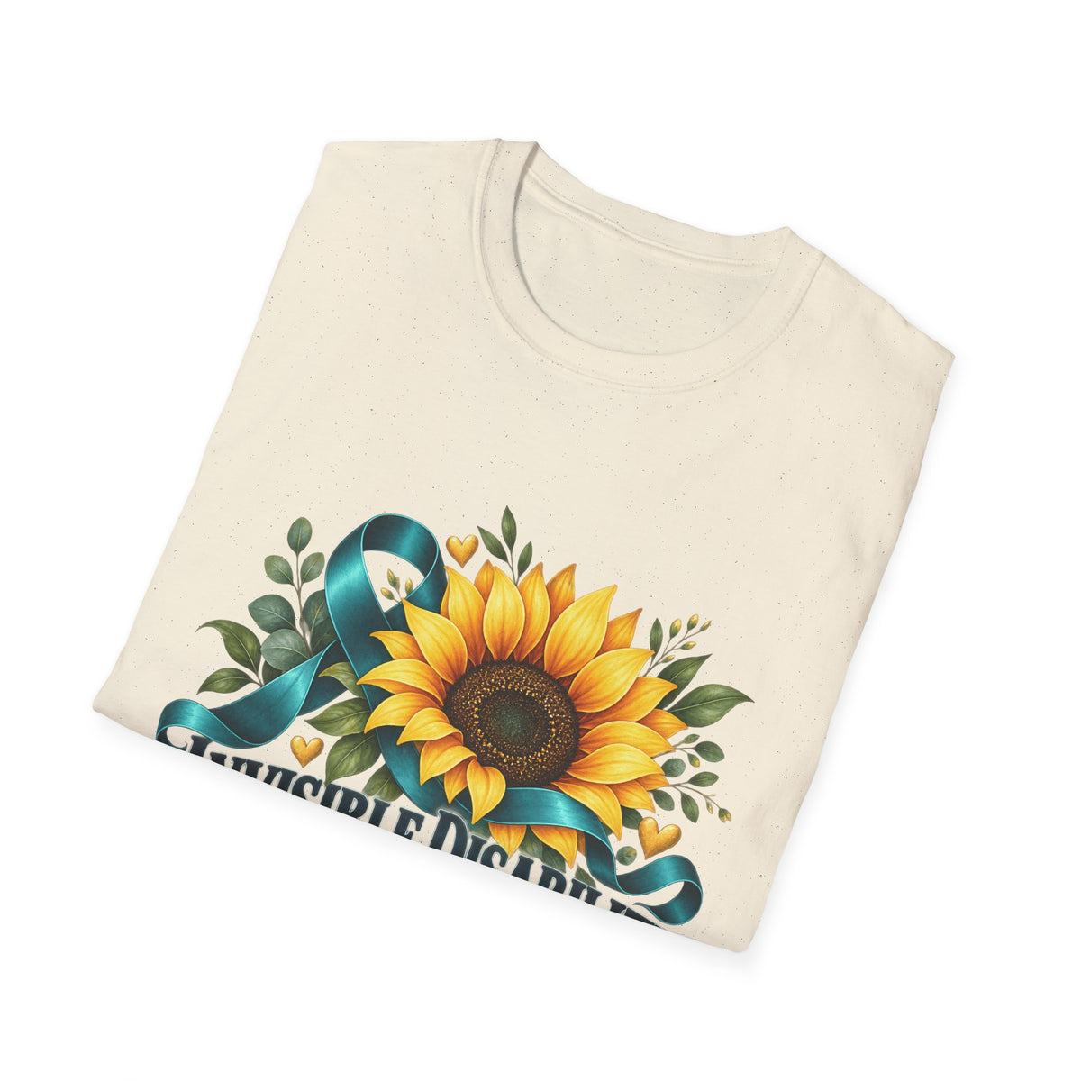 Invisible Disability Awareness Sunflower T-Shirt