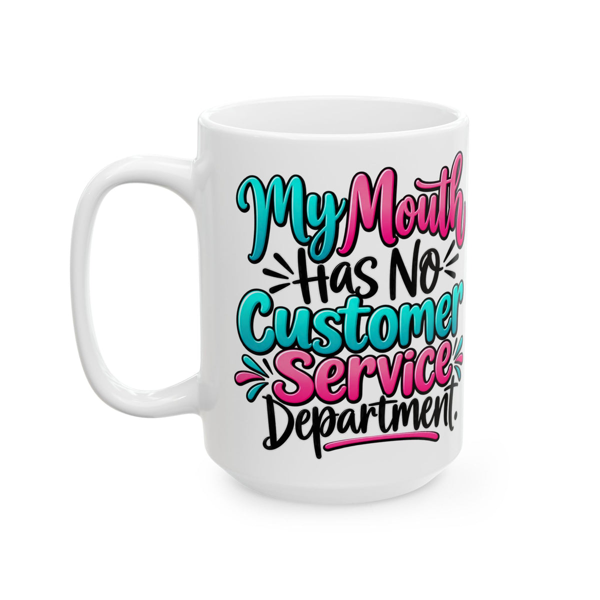 Make Today Happen Colorful Motivational Mug