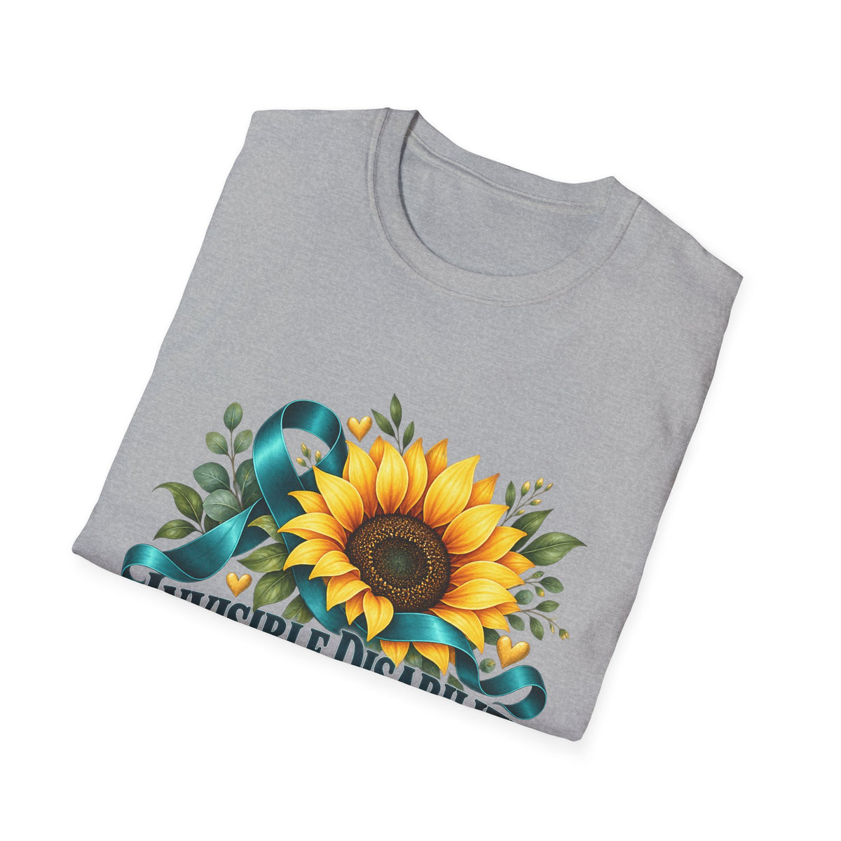 Invisible Disability Awareness Sunflower T-Shirt