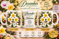 December Narcissus Birth Flower Mug | Daffodil Bouquet, Birth Month Meaning