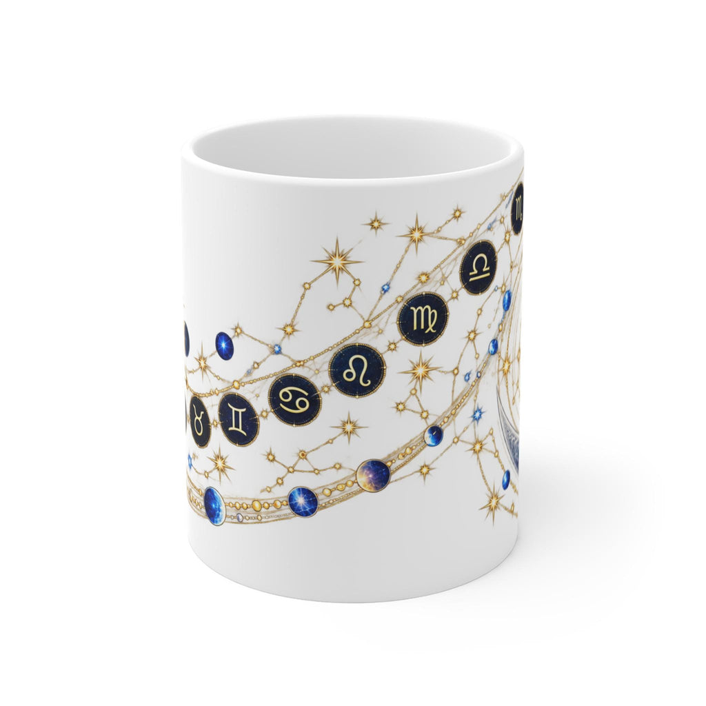 Zodiac Constellation and Sun Design Mug